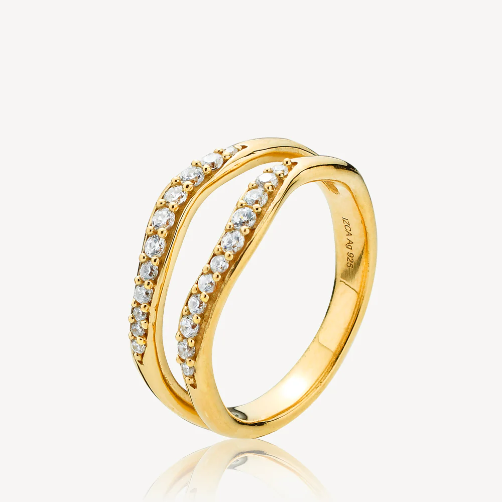 TITANIA - RING GOLD-PLATED