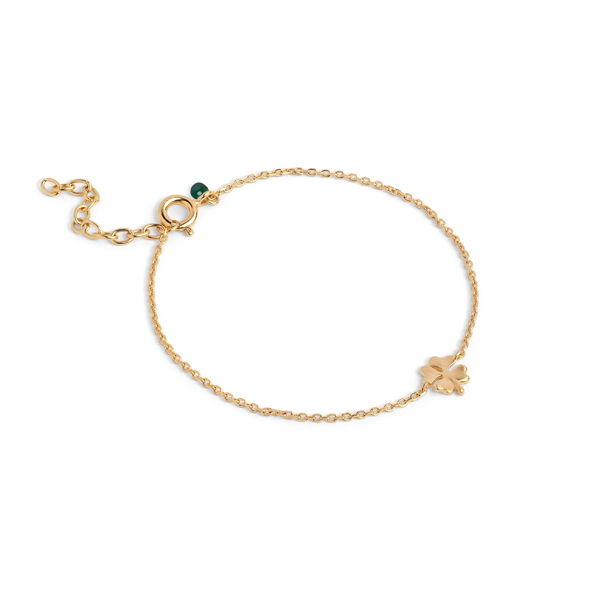 ARMBÅND, FOUR-LEAF CLOVER 15+4CM