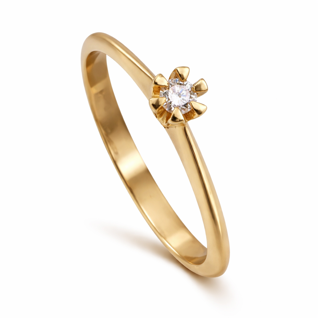 14 KT SOPHIA RING RG 0,05 CT BRILLANT
