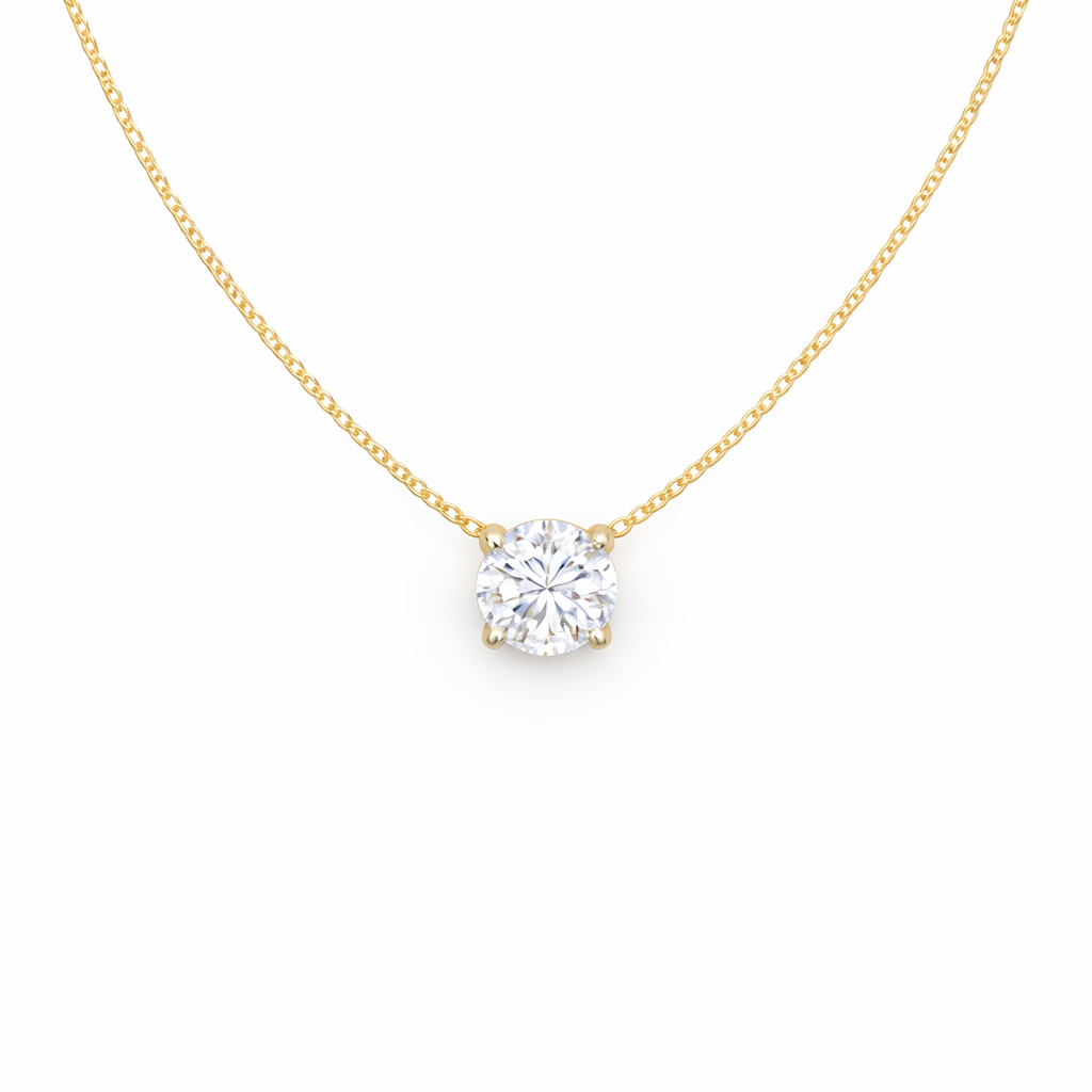 14KT.COLLIER 1,70CT D.IF