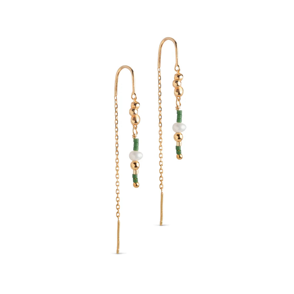EARRINGS, NARA MIYUKI 59 X 4 MM