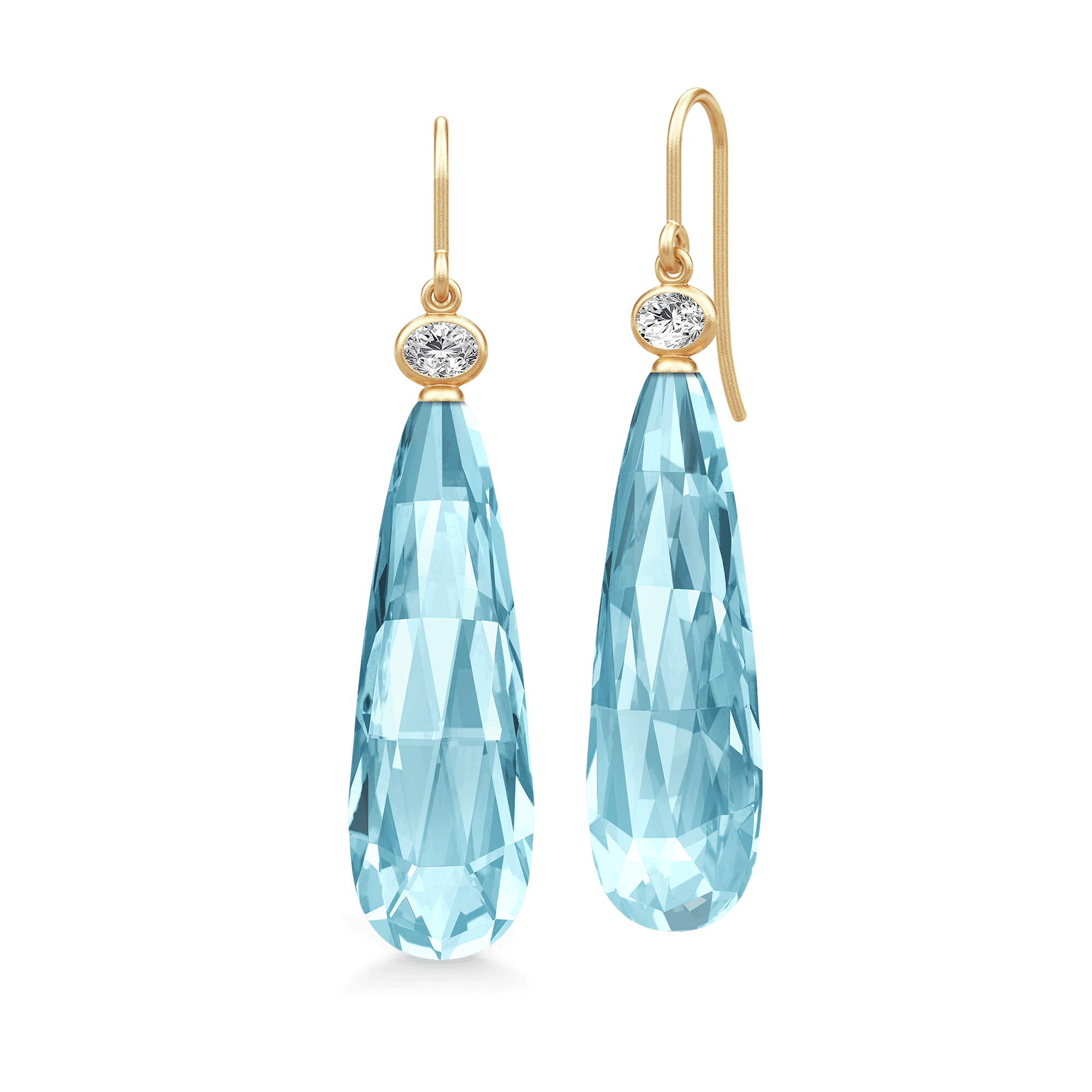 OFELIA DROP EARRING ICE BLUE
