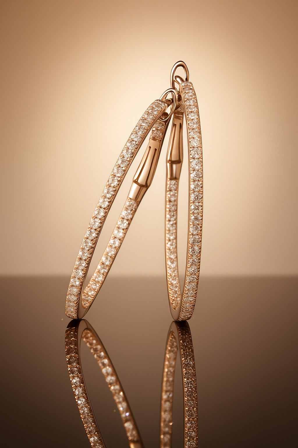 HENRIK ØRSNES DESIGN 14KT.ØRERING 0,40 W.SI