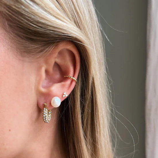KIEL EAR CUFF FORGYLDT SØLV