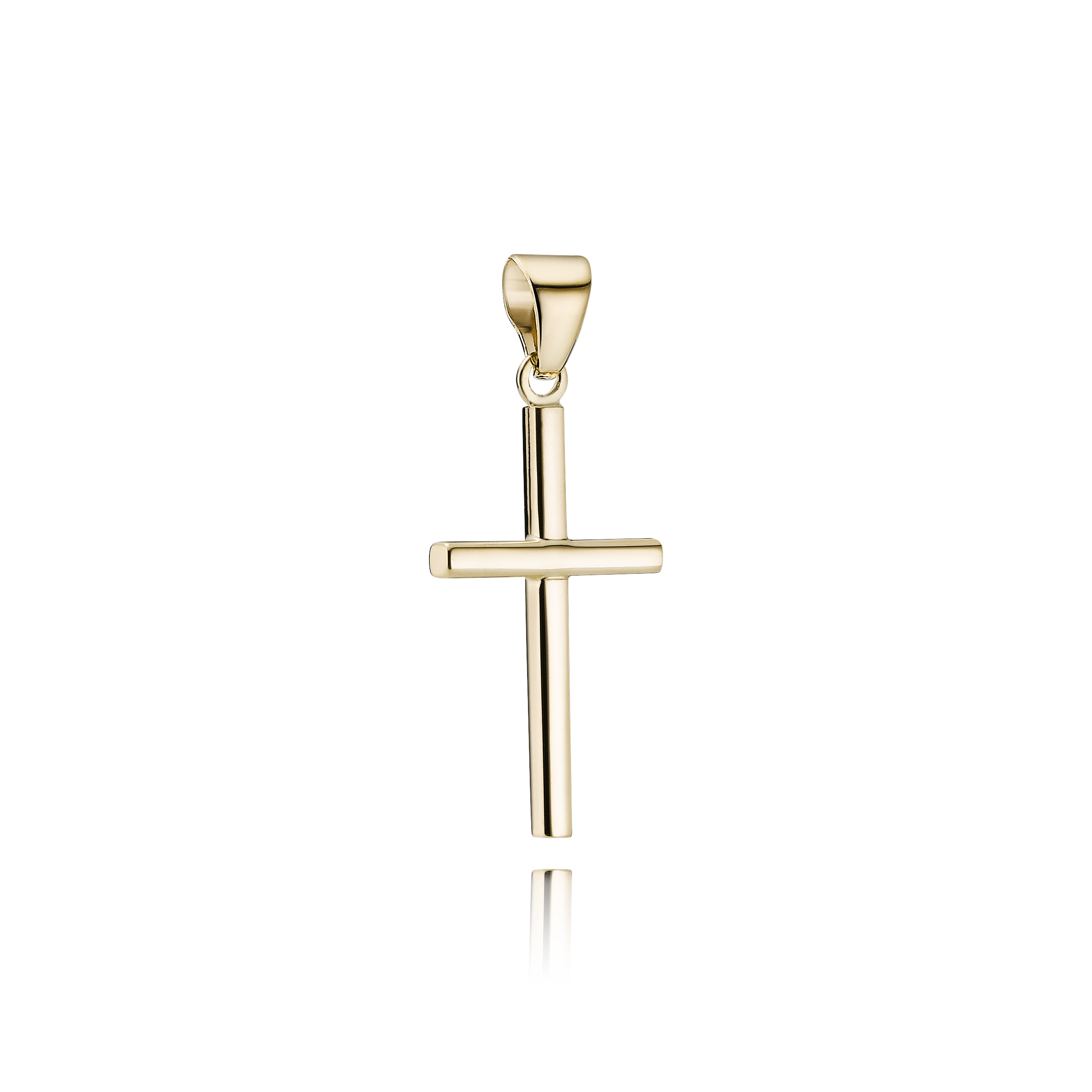 14KT. STOLPE KORS 21,5X34
