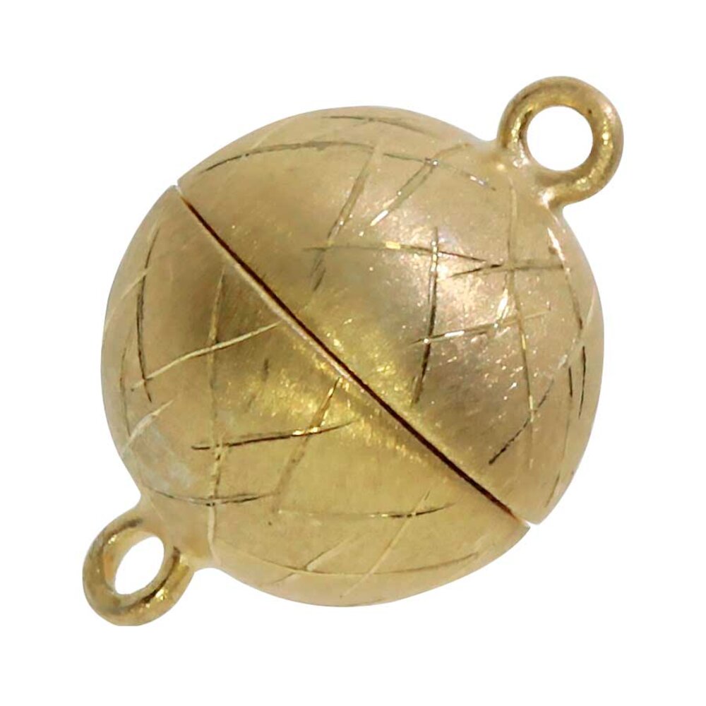 SØLV/FG MAGNET LÅS 10MM