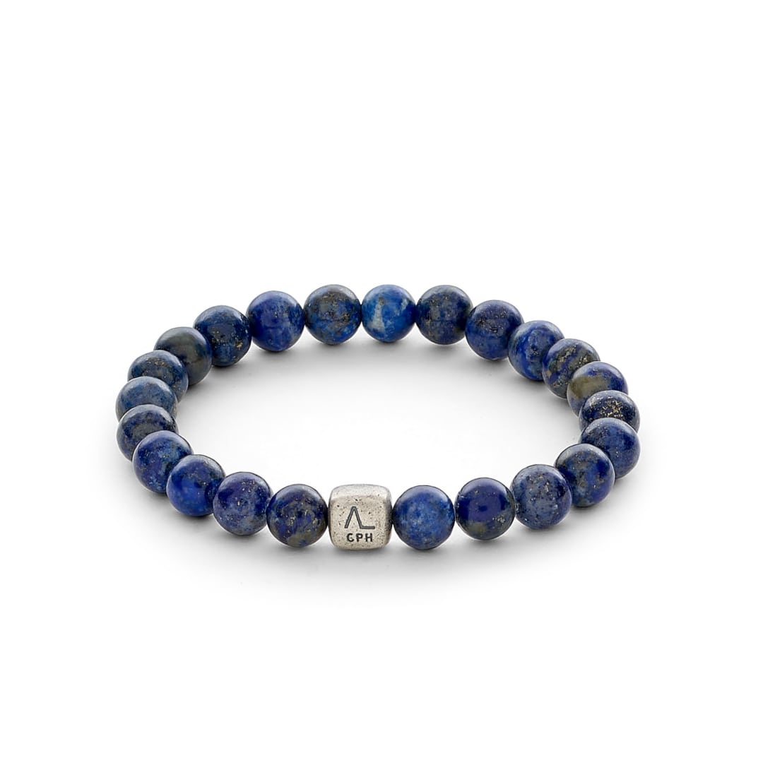 LAPIS ARMBÅND 8MM SØLV
