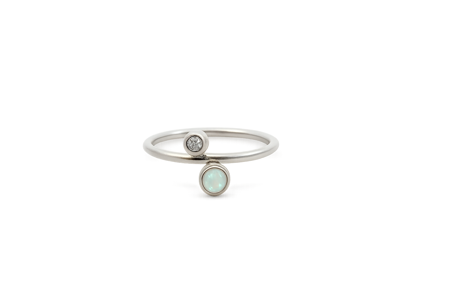 SIRIUS STERLING SØLV RING FRA PERNILLE CORYDON MED BRILLANT 0,03 CARAT