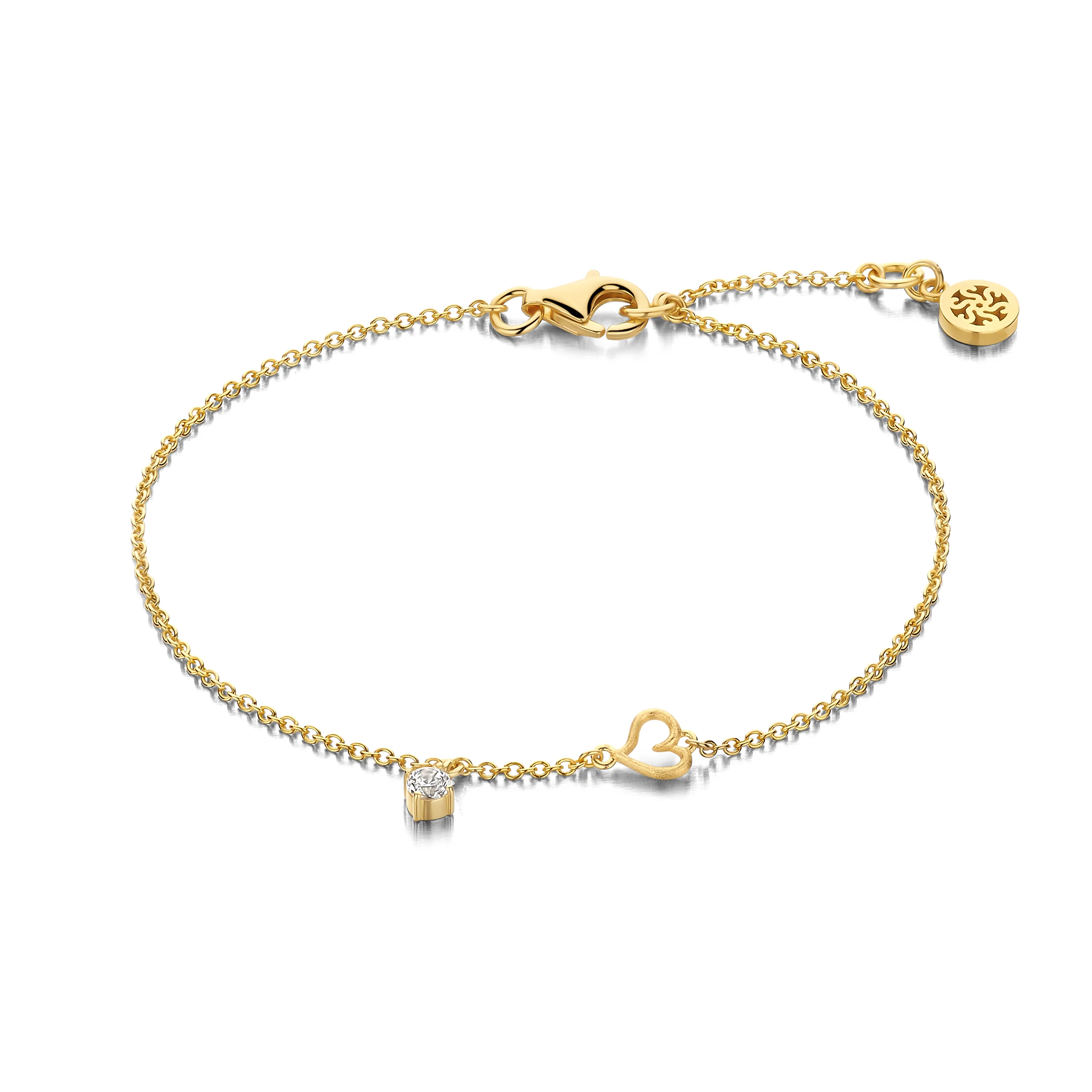 Spirit Icons Frida armbånd i 18 karat forgyldt sølv S20682