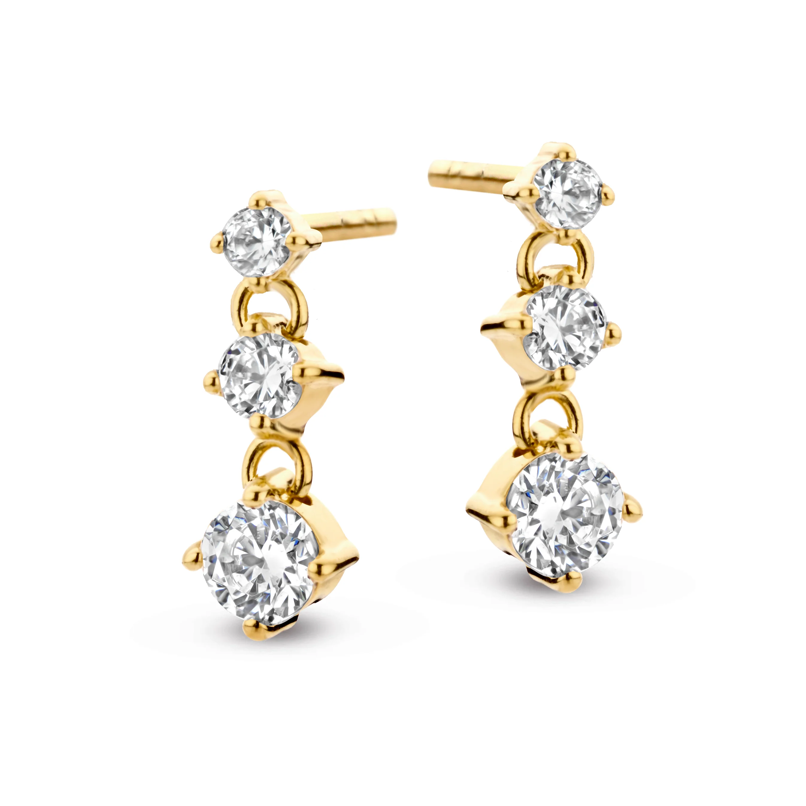 Spirit Icons Joy øreringe i 18k forgyldt sølv S41912