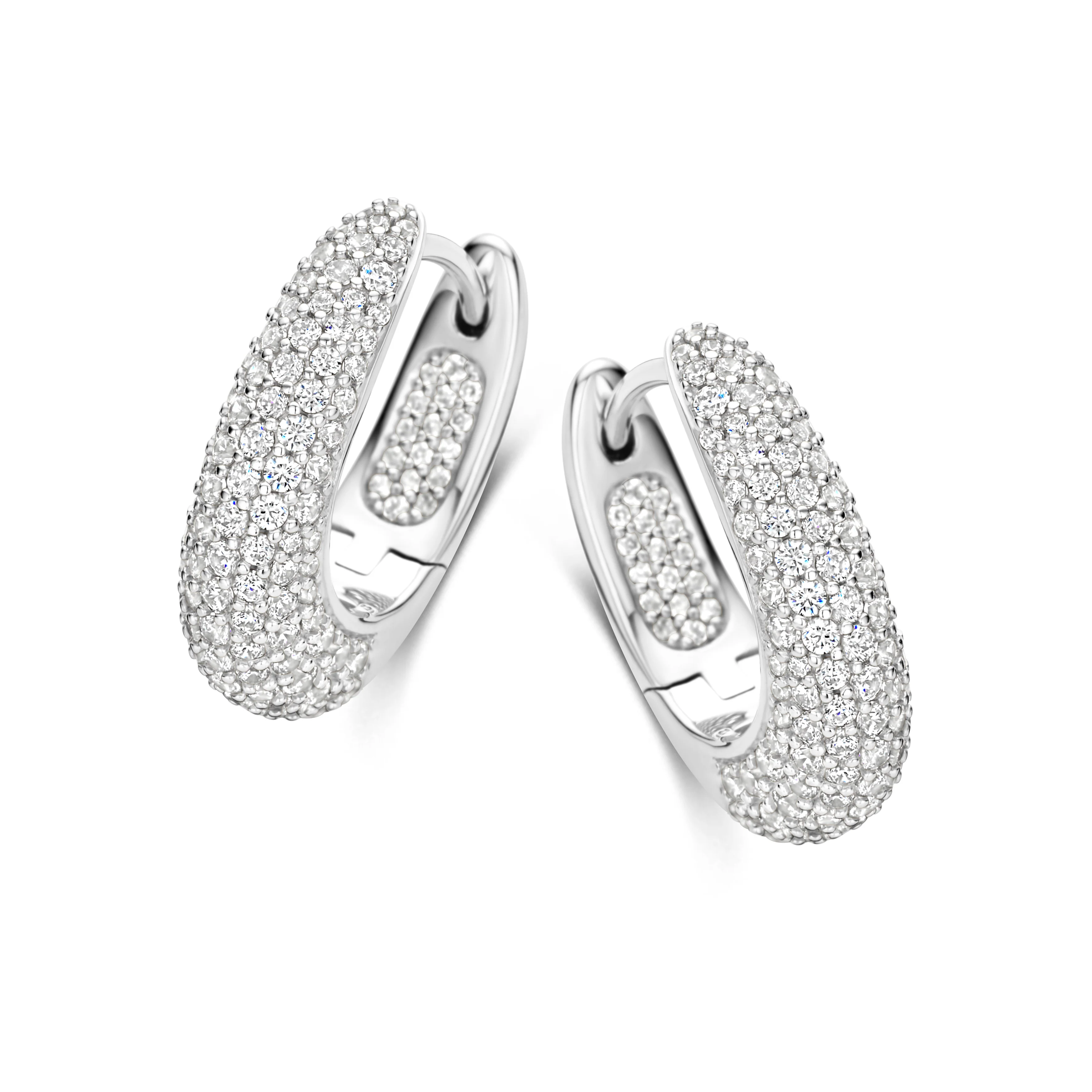 Spirit Icons Grand Callas Hoop (S) øreringe i sølv S42361