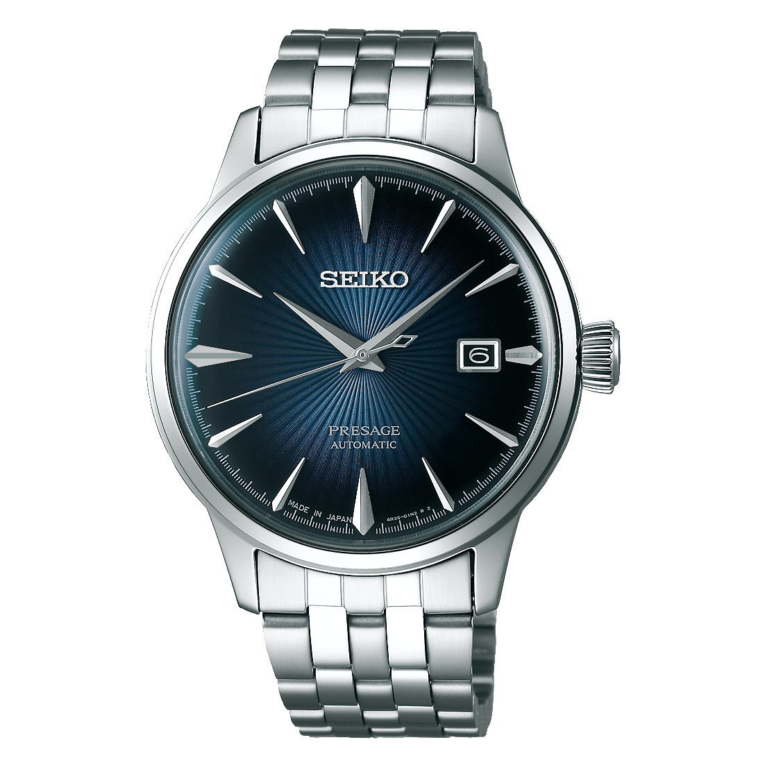 SEIKO UR HR AUTO PRESAGE 5 BAR LÆNKE