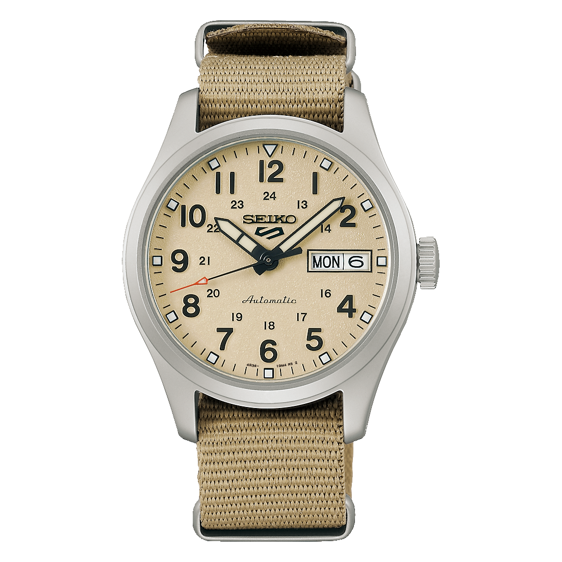 SEIKO 5 SPORTS BRUN REM