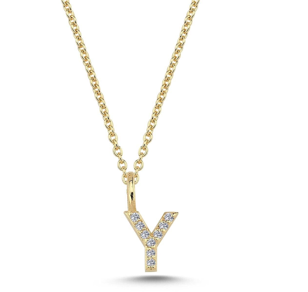 14KT.VEDH.Y BOGSTAV 9X0,005CT