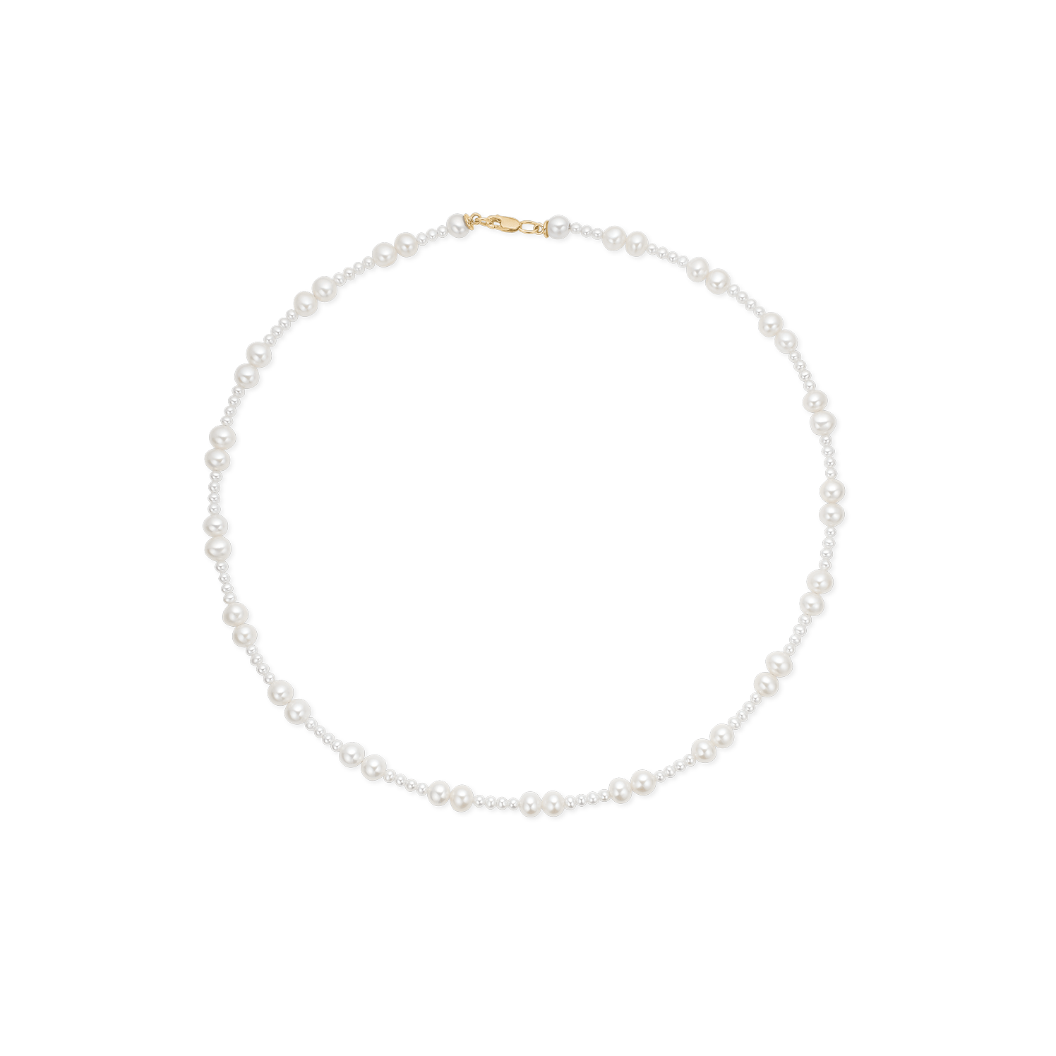 14KT.COLLIER EDEN M.PERLER