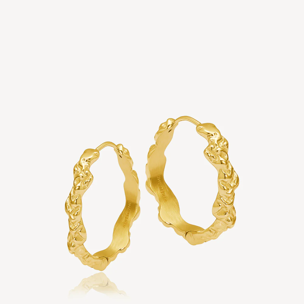 HOOP - CREOLES GOLD-PLATED