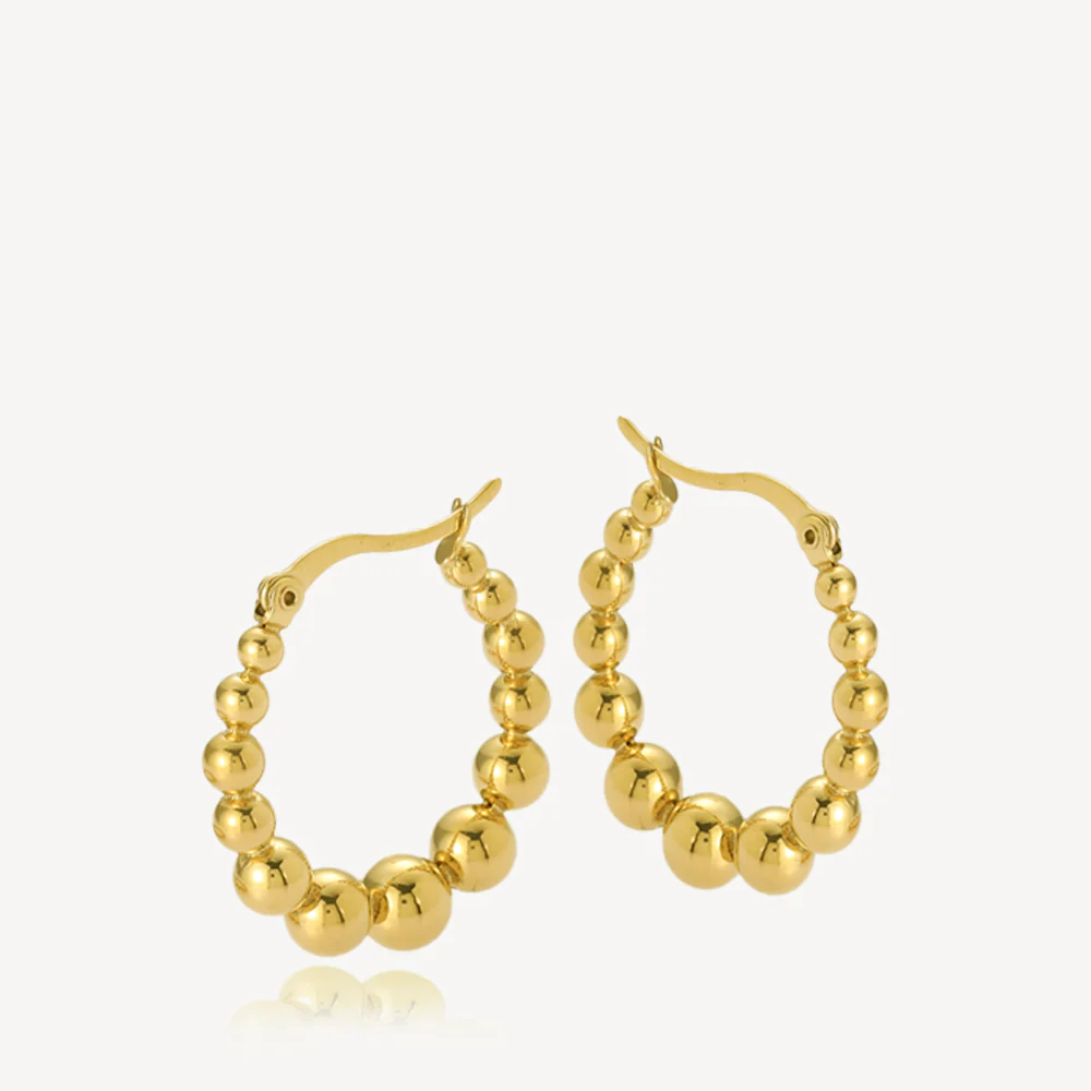 BUBBLE - CREOLES GOLD-PLATED