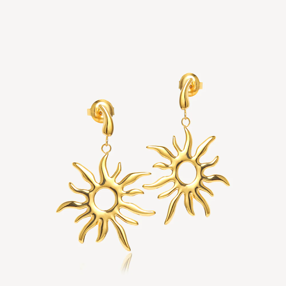 SIRENA - EARRINGS GOLD-PLATED