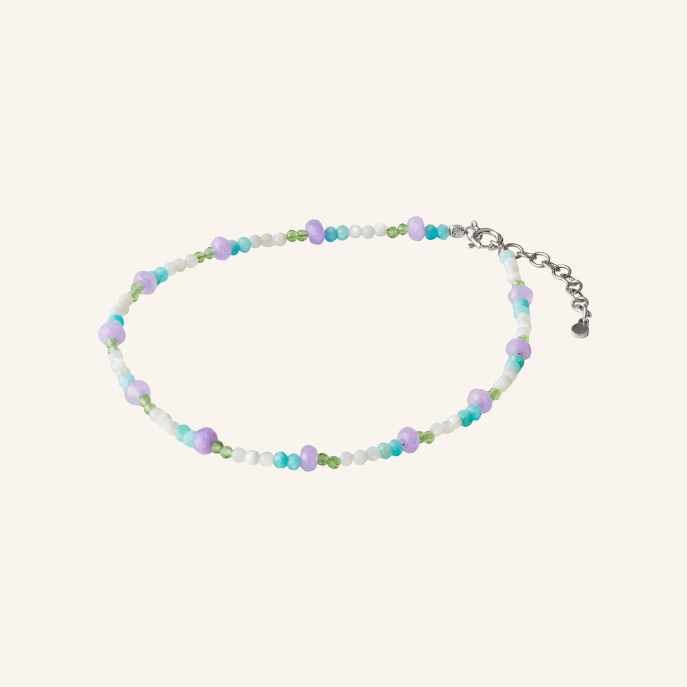 Pernille Corydon Sea Colour Anklet Sterling Sølv Ankelkæde