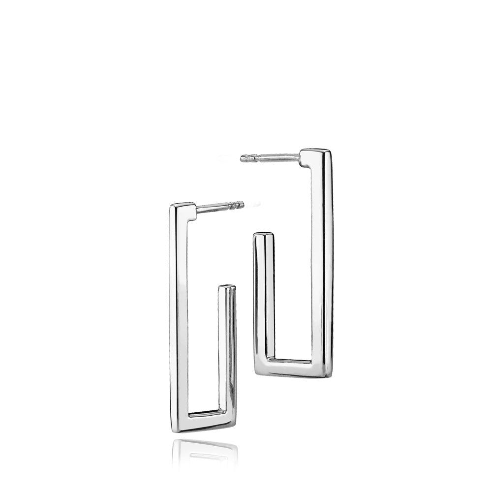 Times Square Sterling Sølv Ørestikker fra Izabel Camille