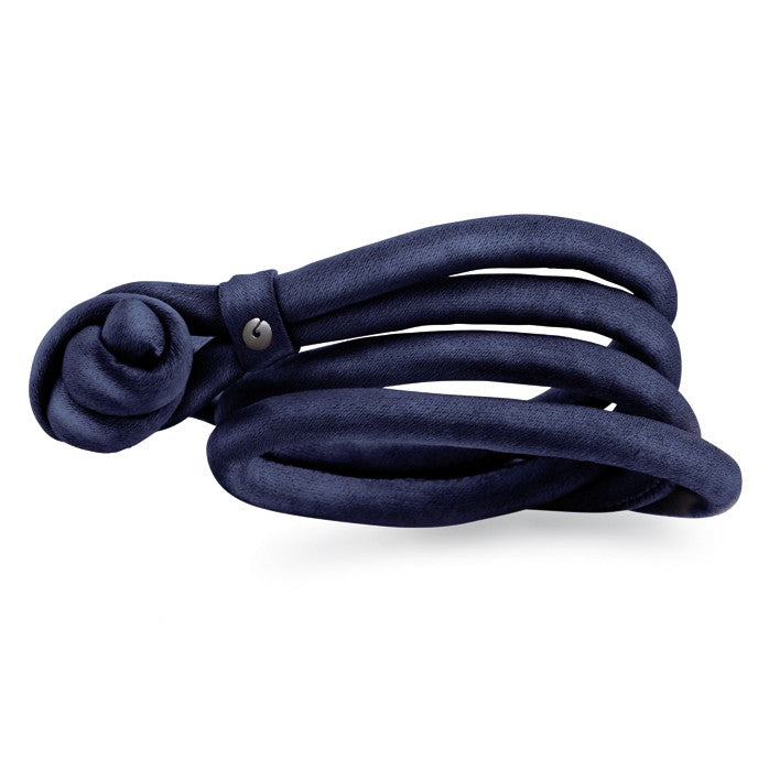 O.L.SWEET DROP SILKE ARMB. MARINE BLÅ