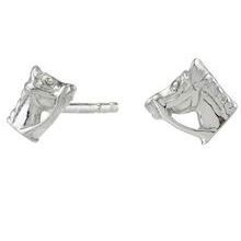 RHOD. SØLVØRESTIKKER HESTEHOVED