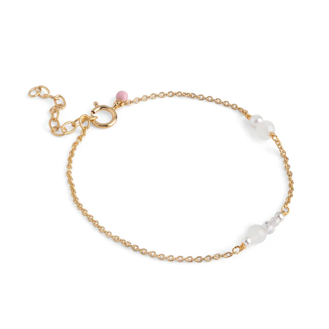 BRACELET, SOFIA WHITE & PEARLS