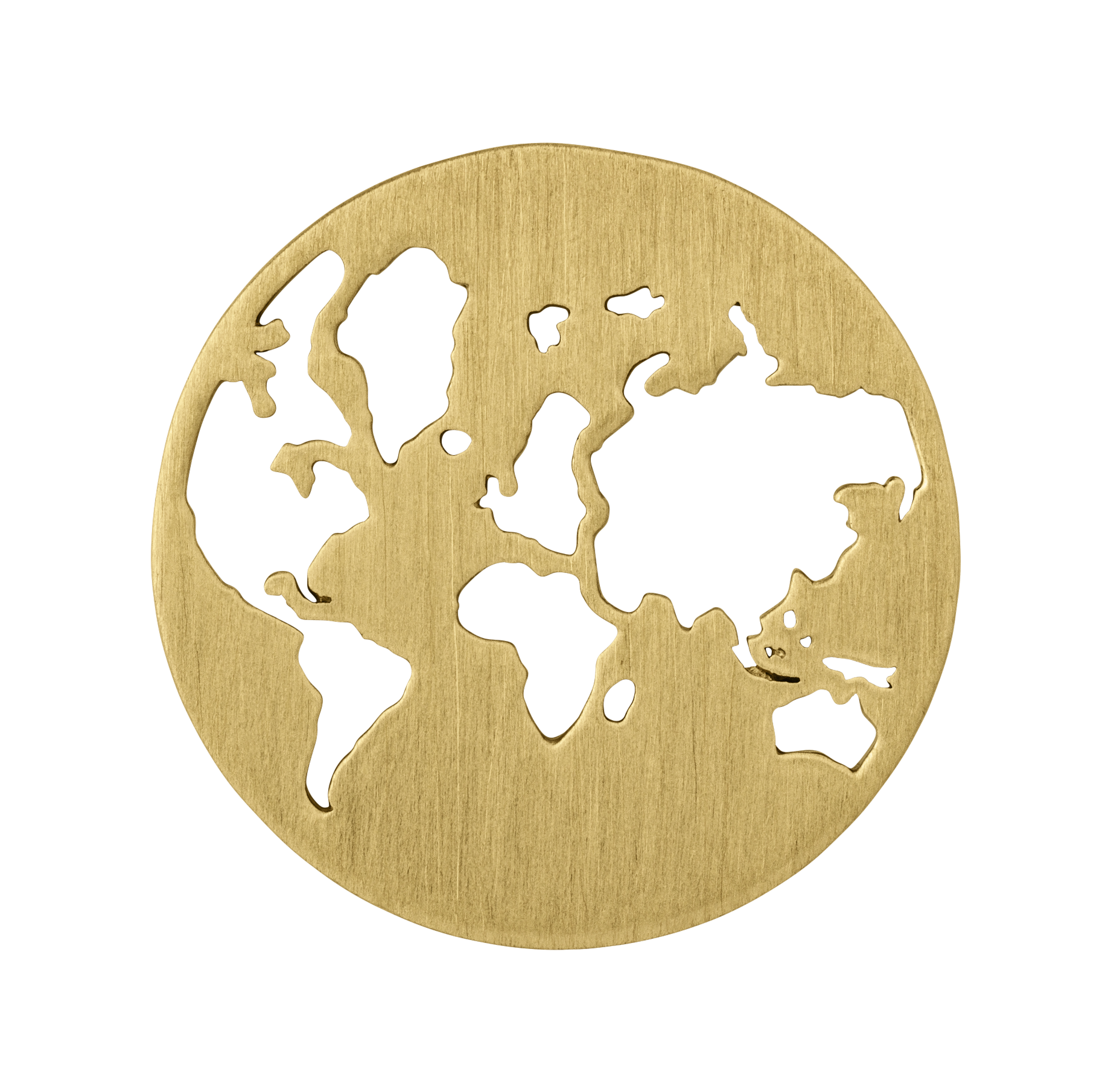 Beautiful World Forgyldt Sølv Vedhæng fra byBiehl