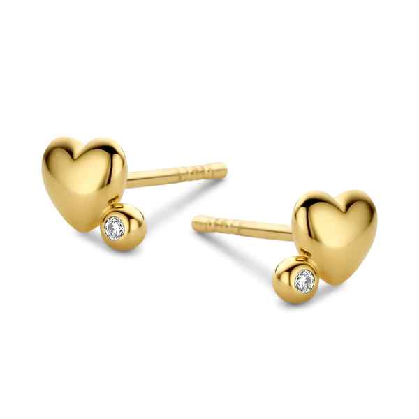 Miracle 14 Karat Guld Ørestikker fra Spirit Icons med Diamanter 0,02 Carat W/VS