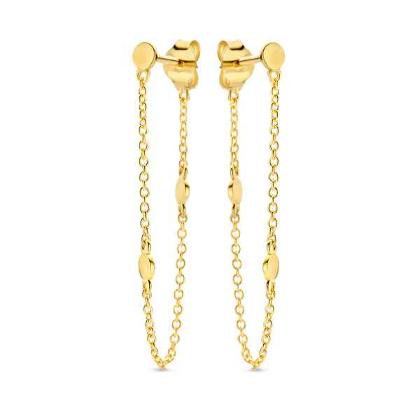 Obsession Forgyldt Sølv Ørehængere fra Spirit Icons