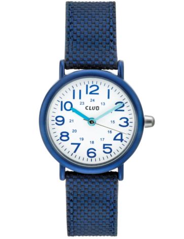 CLUB PIGE UR - MED BLÅ REM