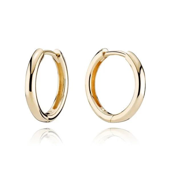 14KT.CREOLER KNÆK 2,2/12,5MM