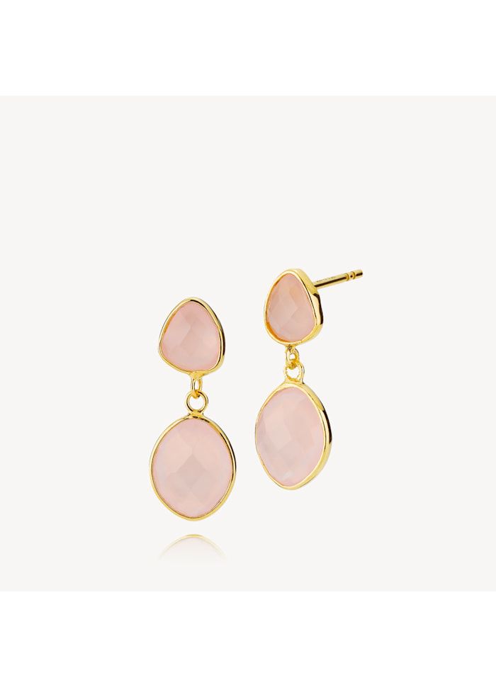 SARA - EARRINGS GOLD-PLATED