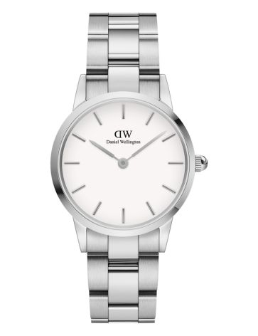 DW UR ICONIC LINK 28MM STÅL WHITE