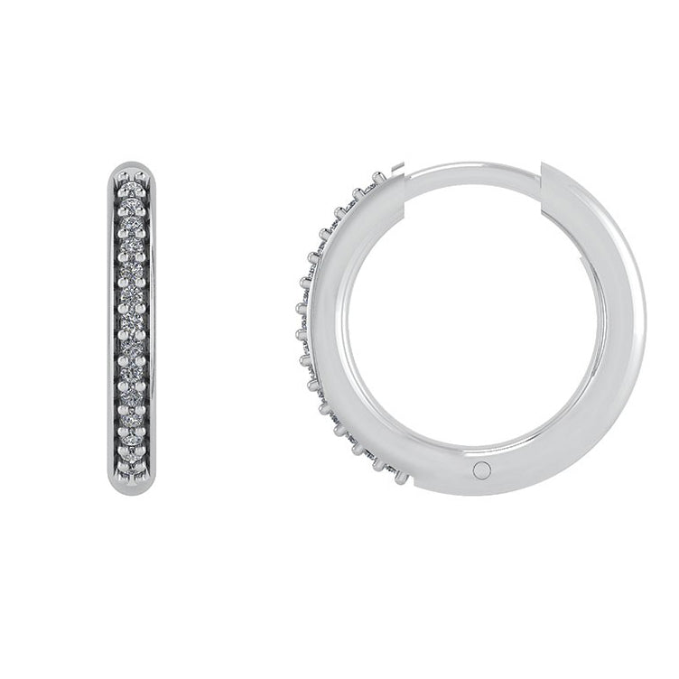 Sølv Øreringe fra Smykkekæden DMB0301S