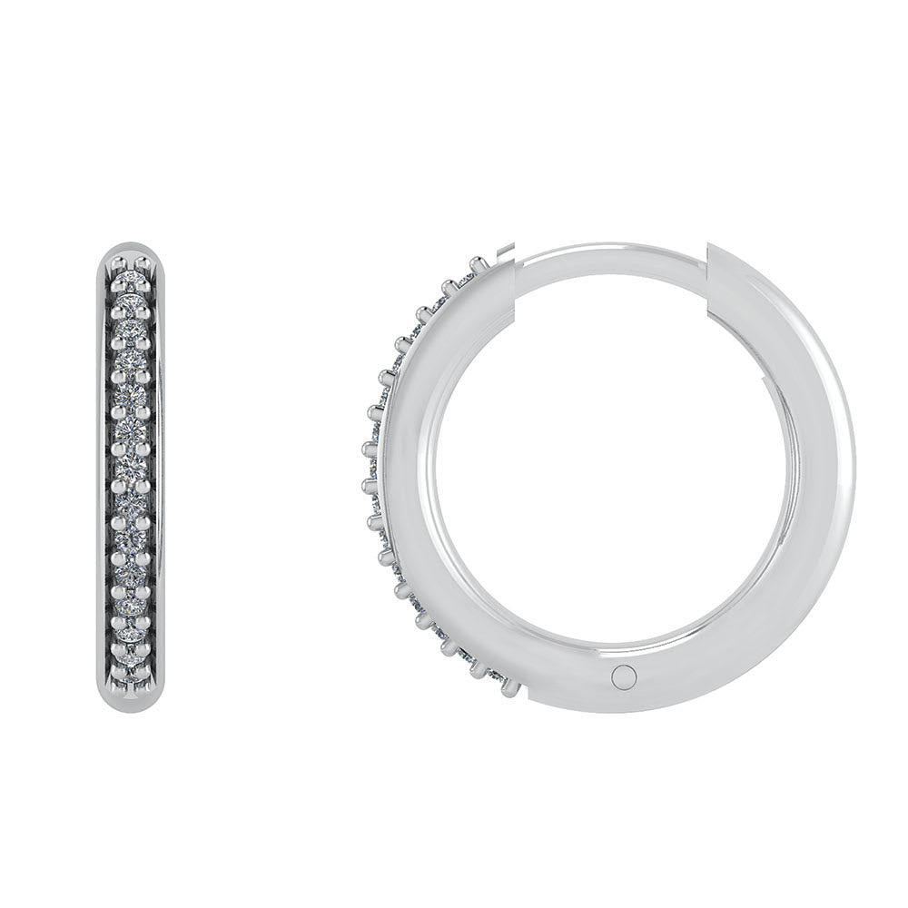 Sølv Øreringe fra Smykkekæden DMB0302S