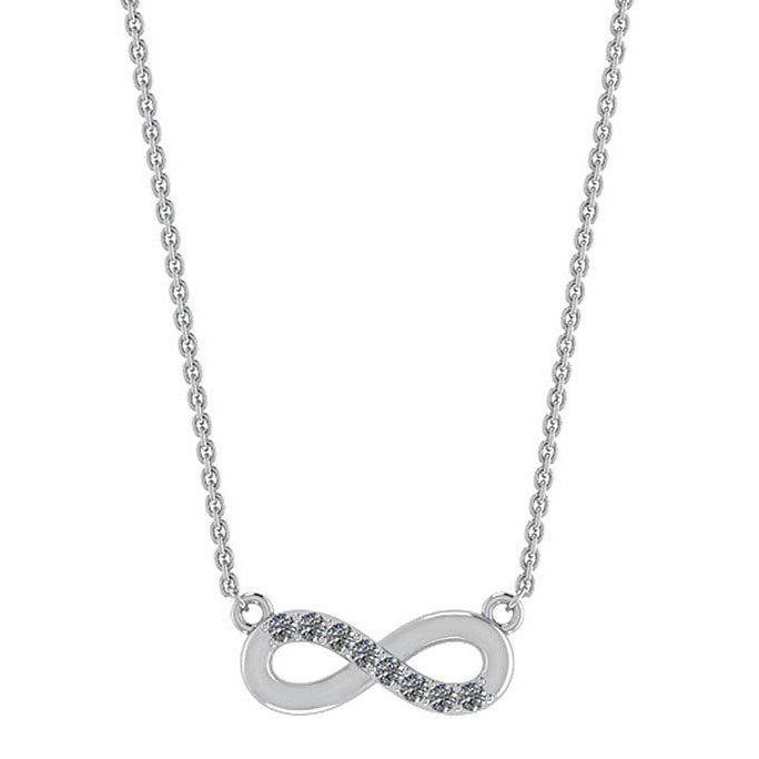 Smykkekæden Sterling Sølv Halskæde med Evighedstegn