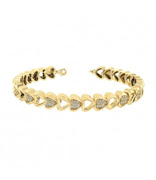 Smykkekæden Forgyldt Sølv Armbånd DML0169FG