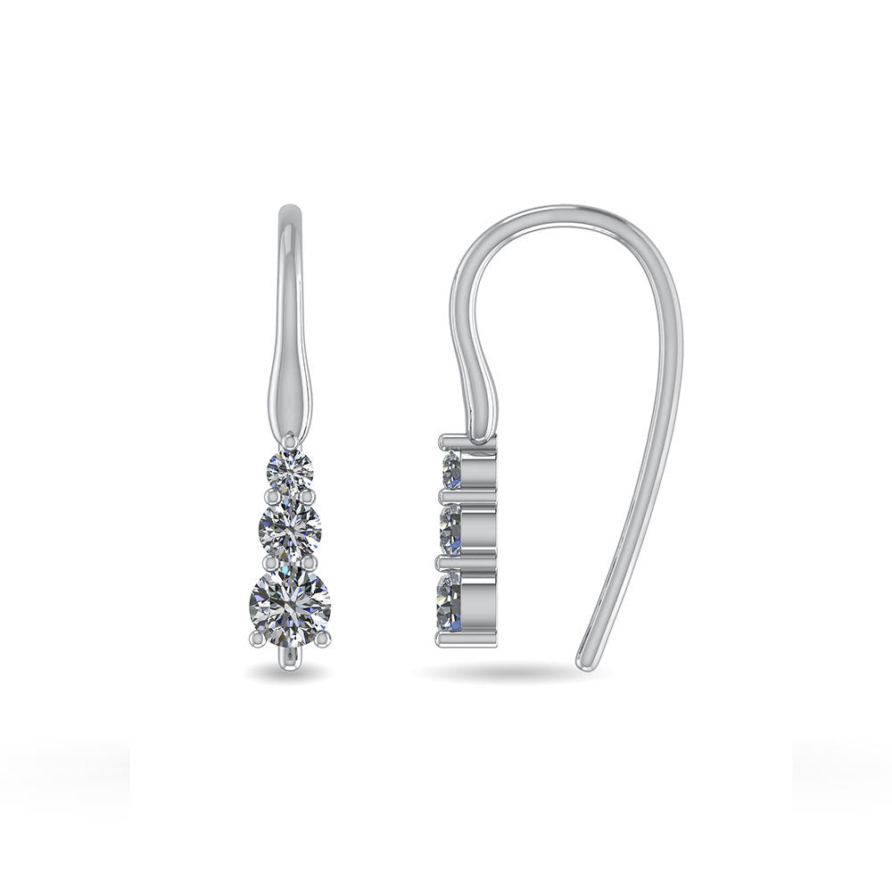 Sterling Sølv Øreringe fra Smykkekæden DVJB005S