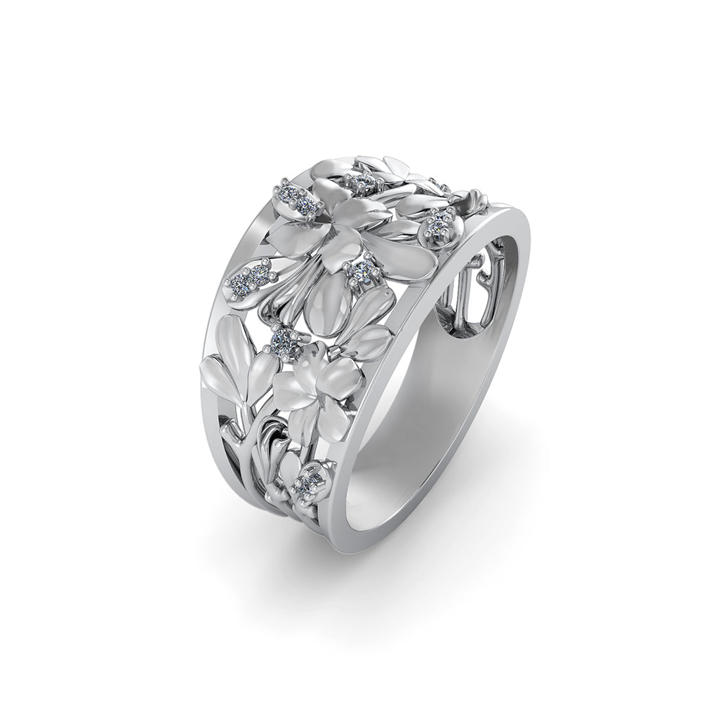 Smykkekæden Ring i Sterling Sølv DVJN004S