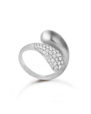 OCEAN FLOW DUO RING SPARKLE -R