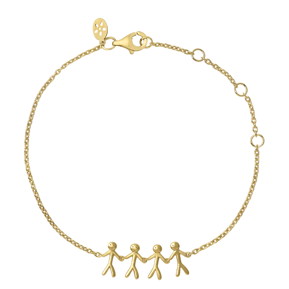 SØLV ARMBÅND FAMILY 4