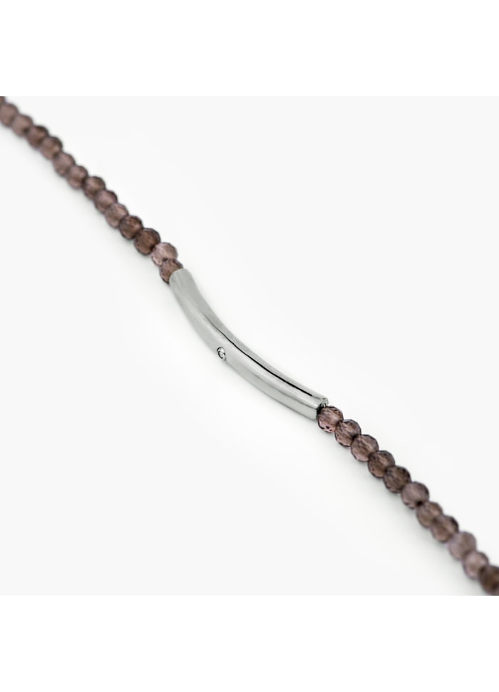 TERRA ARMBÅND RØGKVARTS