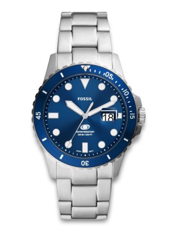 FOSSIL UR HR BLUE STÅL LÆNKE