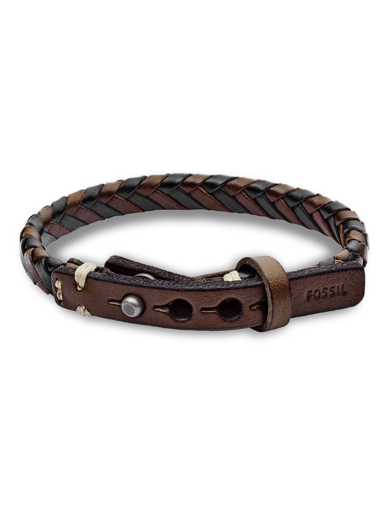 FOSSIL LÆDER ARMBÅND JA5932716