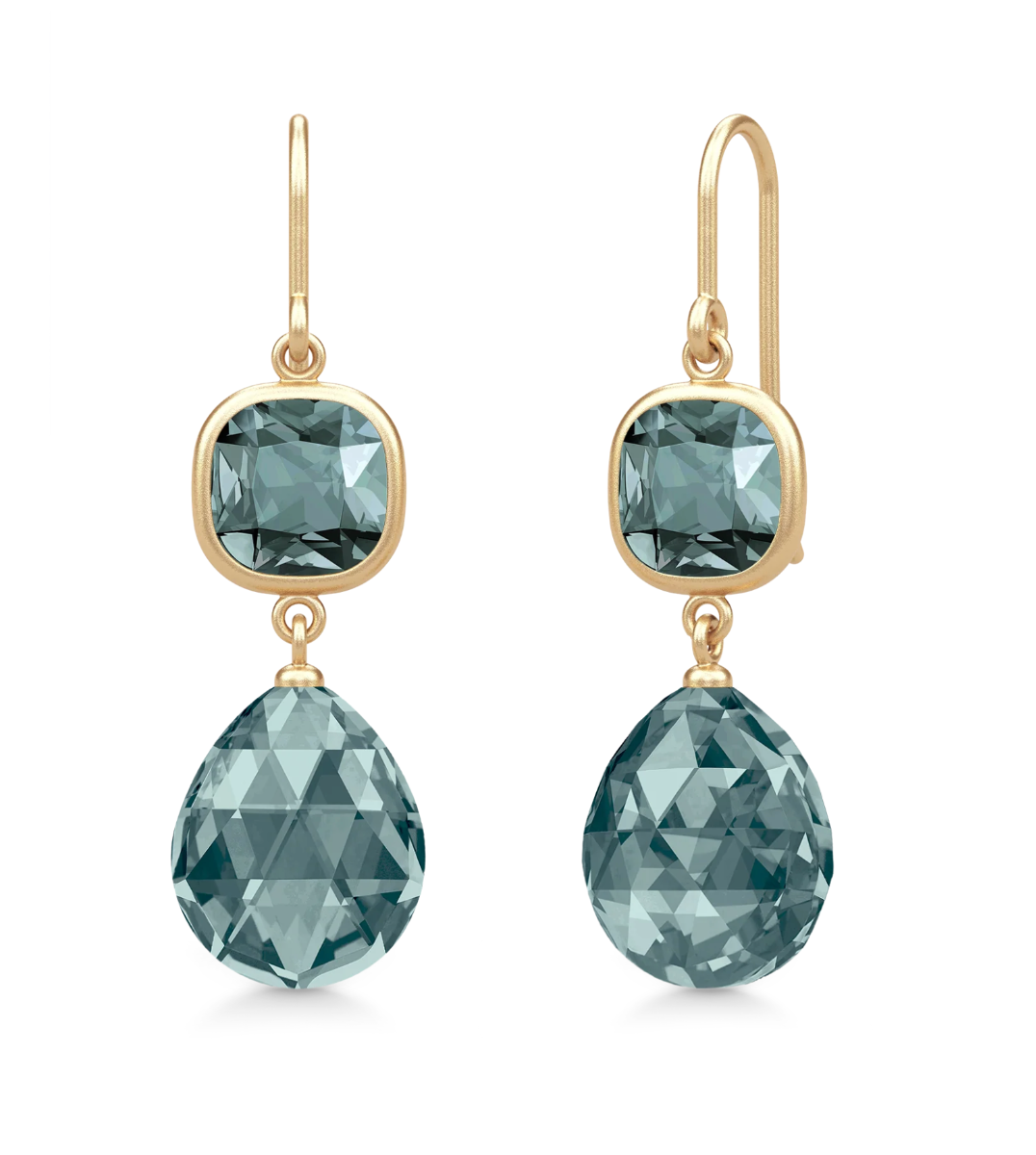 SØLV/FG ØREPYNT OLIVIA MIDNIGHT