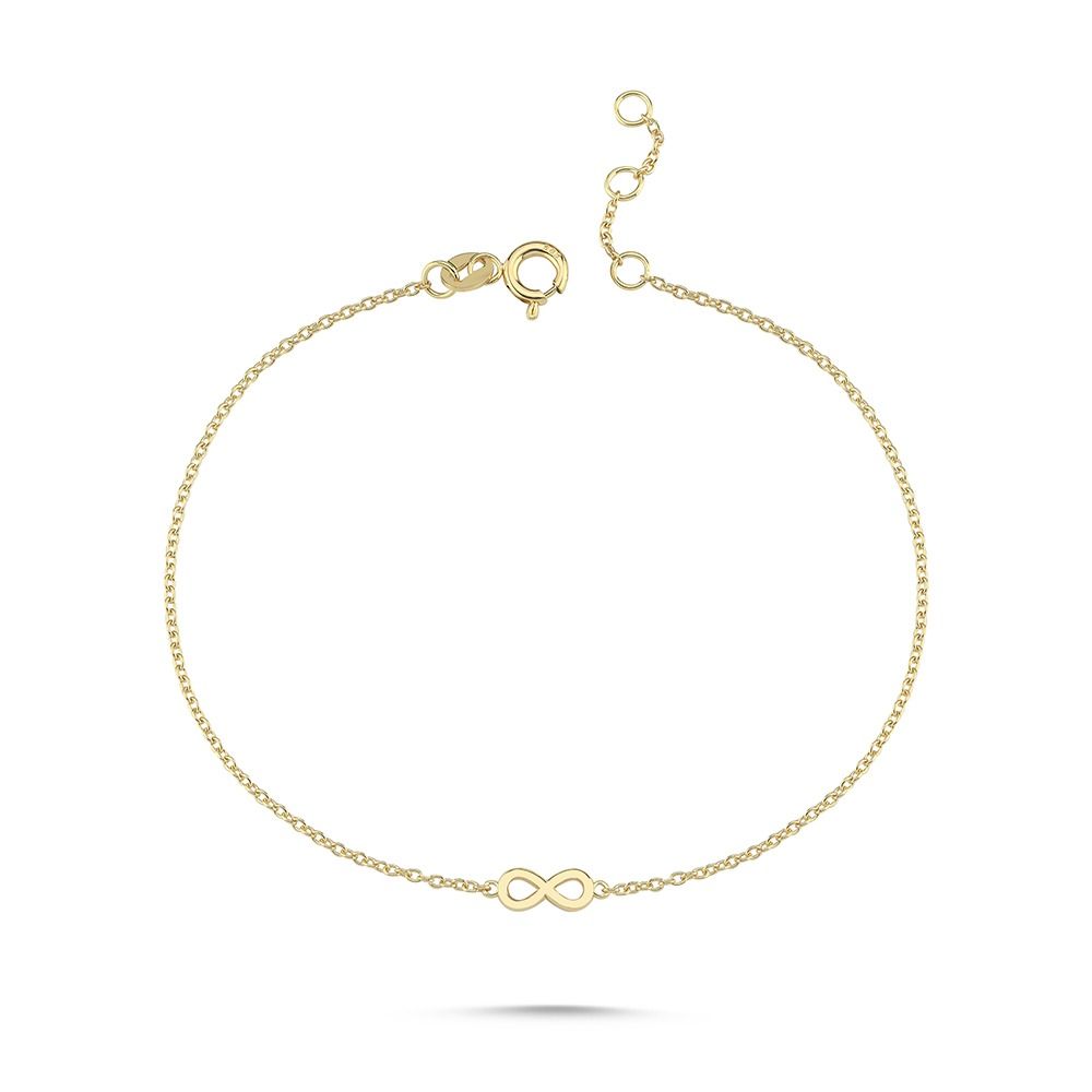14KT. ICONS ARMBÅND ETERNITY 16,5+1+1CM