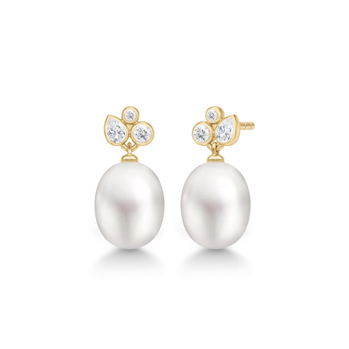 TREASURE EARRINGS M PEARL