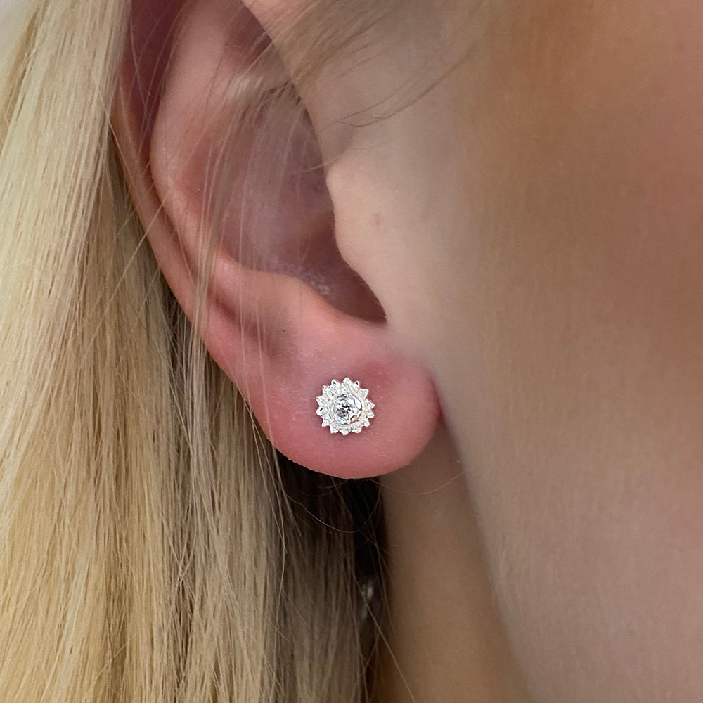 Isabell Sterling Sølv Ørestikker fra Smykkekæden