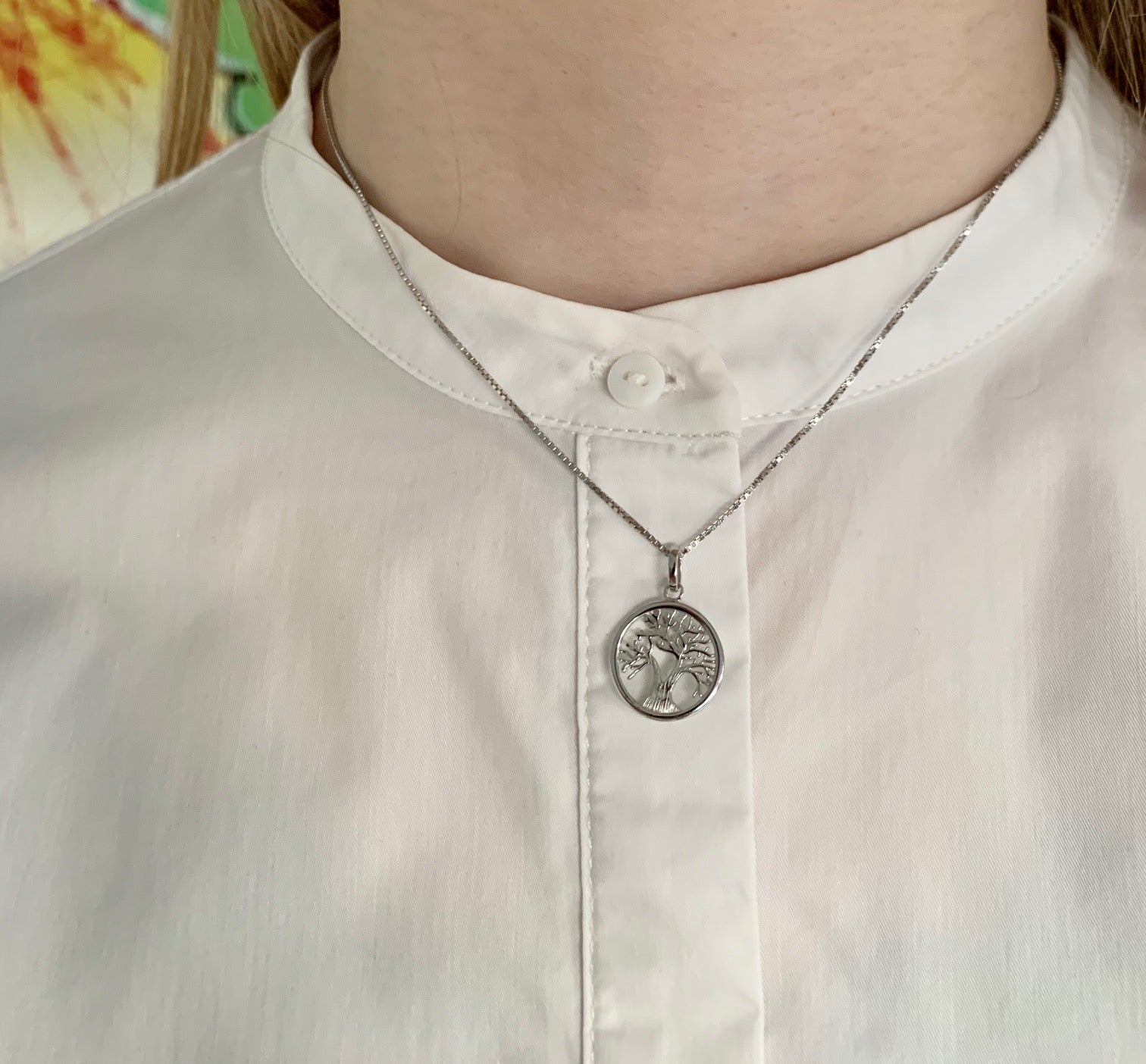 SØLV VEDH. TREE OF LIFE M.KÆDE